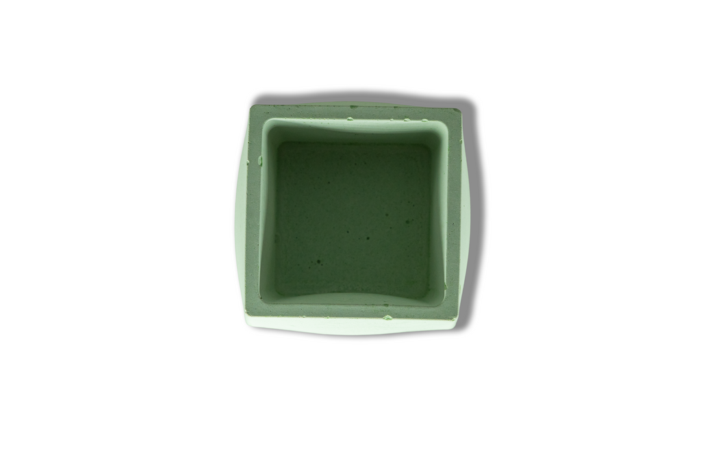 BKLYN Concrete Vessel — Herbal Static— Pastel Objects Collection