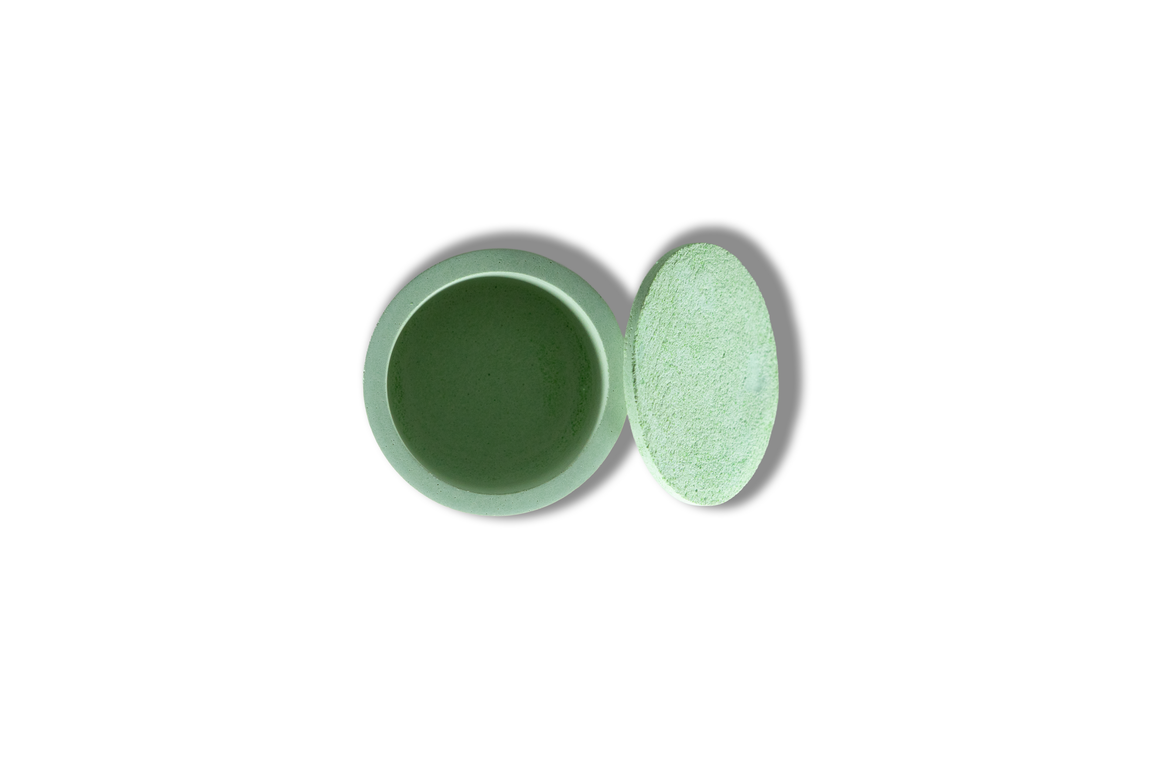 Herbal Quiet — Covered Vessel Pastel Objects Collection