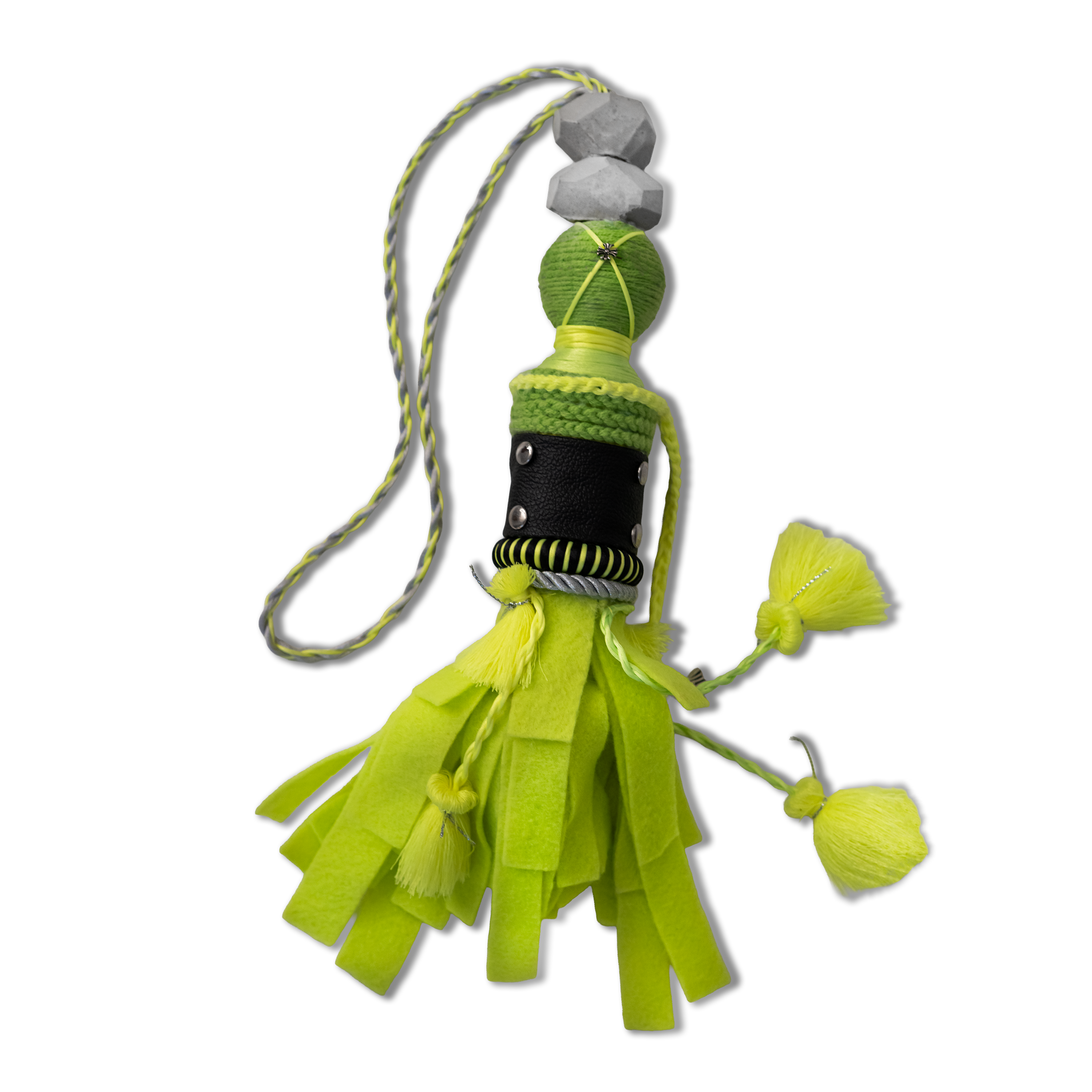 Concrete Lime Tassel