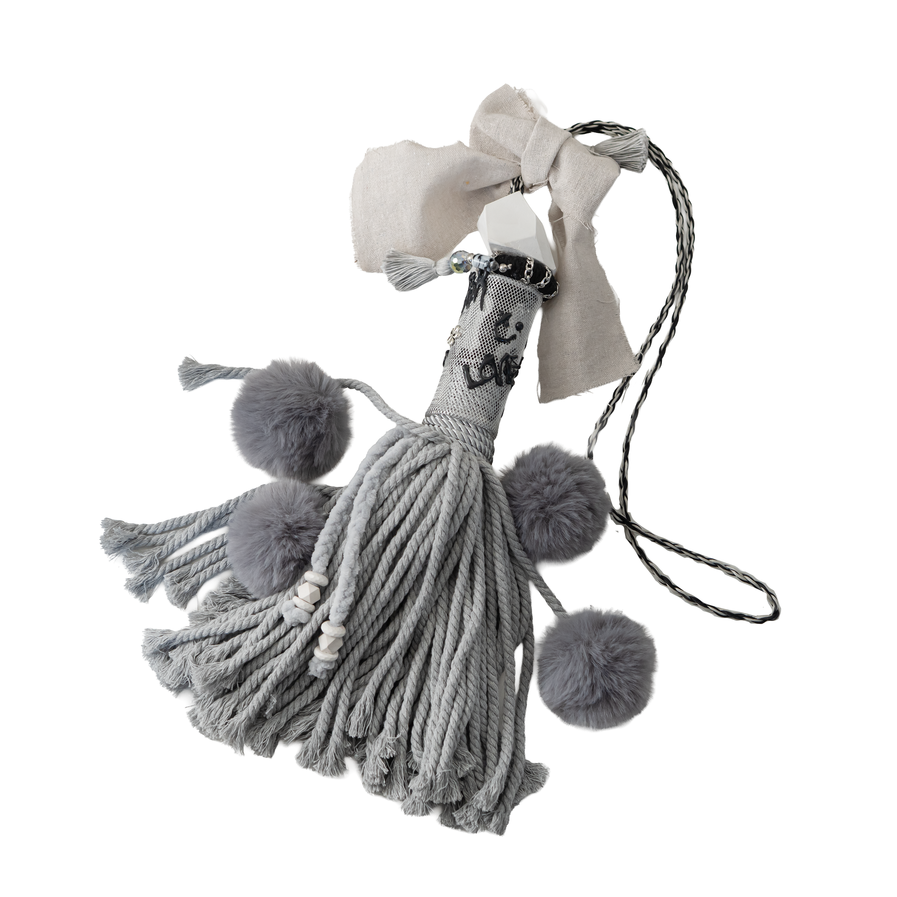 Urban Sidewalk Poetry Jumbo Tassel