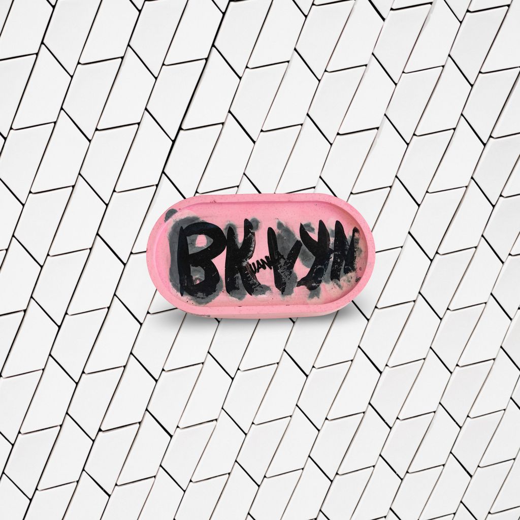 PINK BKLYN TRAY - BRUTALIST OBJECTS