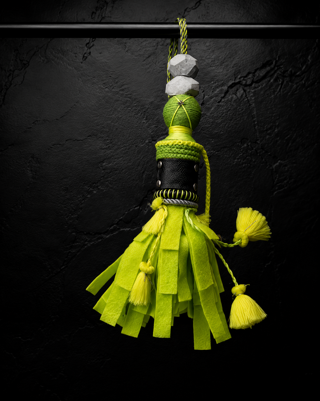 Concrete Lime Tassel