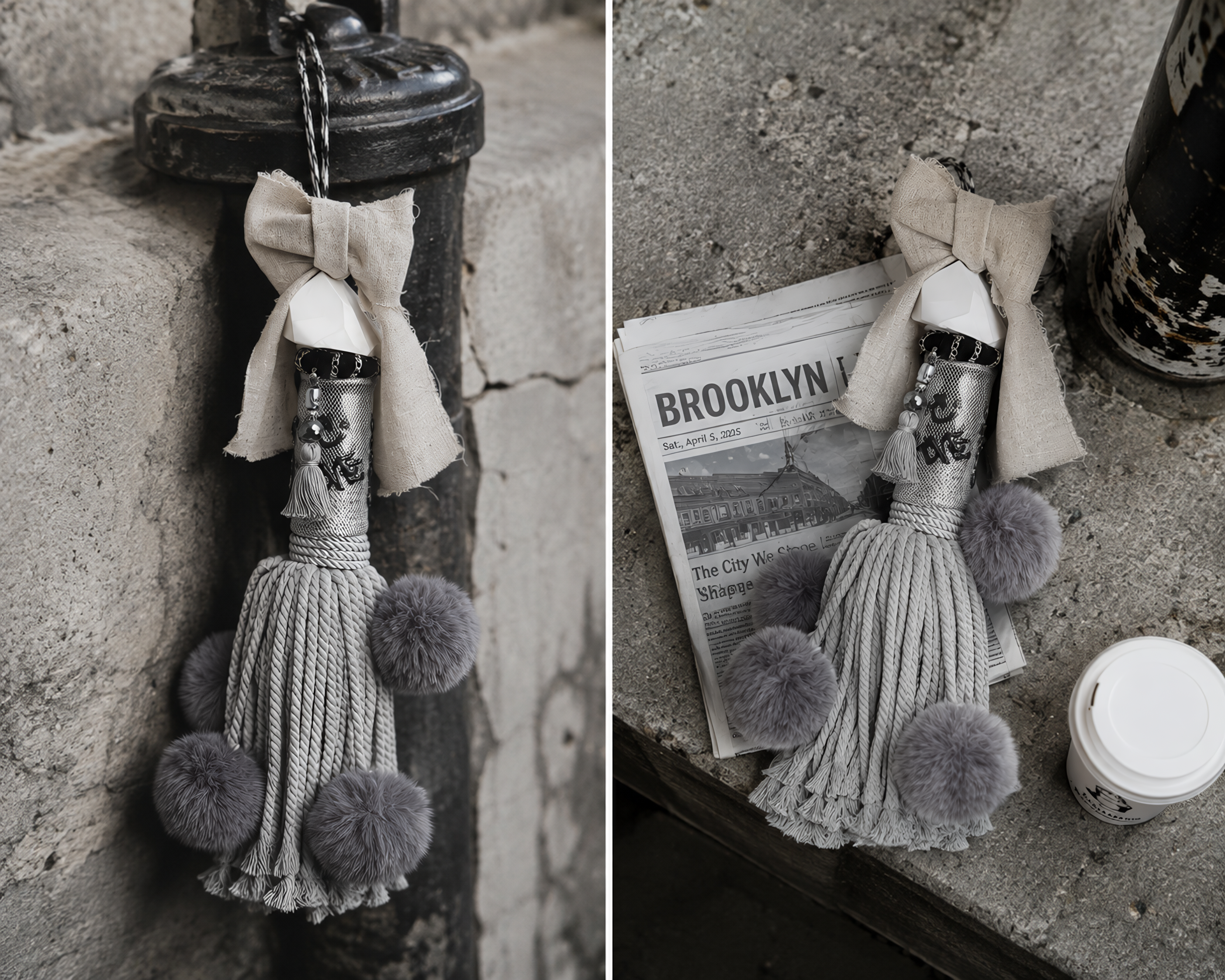 Urban Sidewalk Poetry Jumbo Tassel