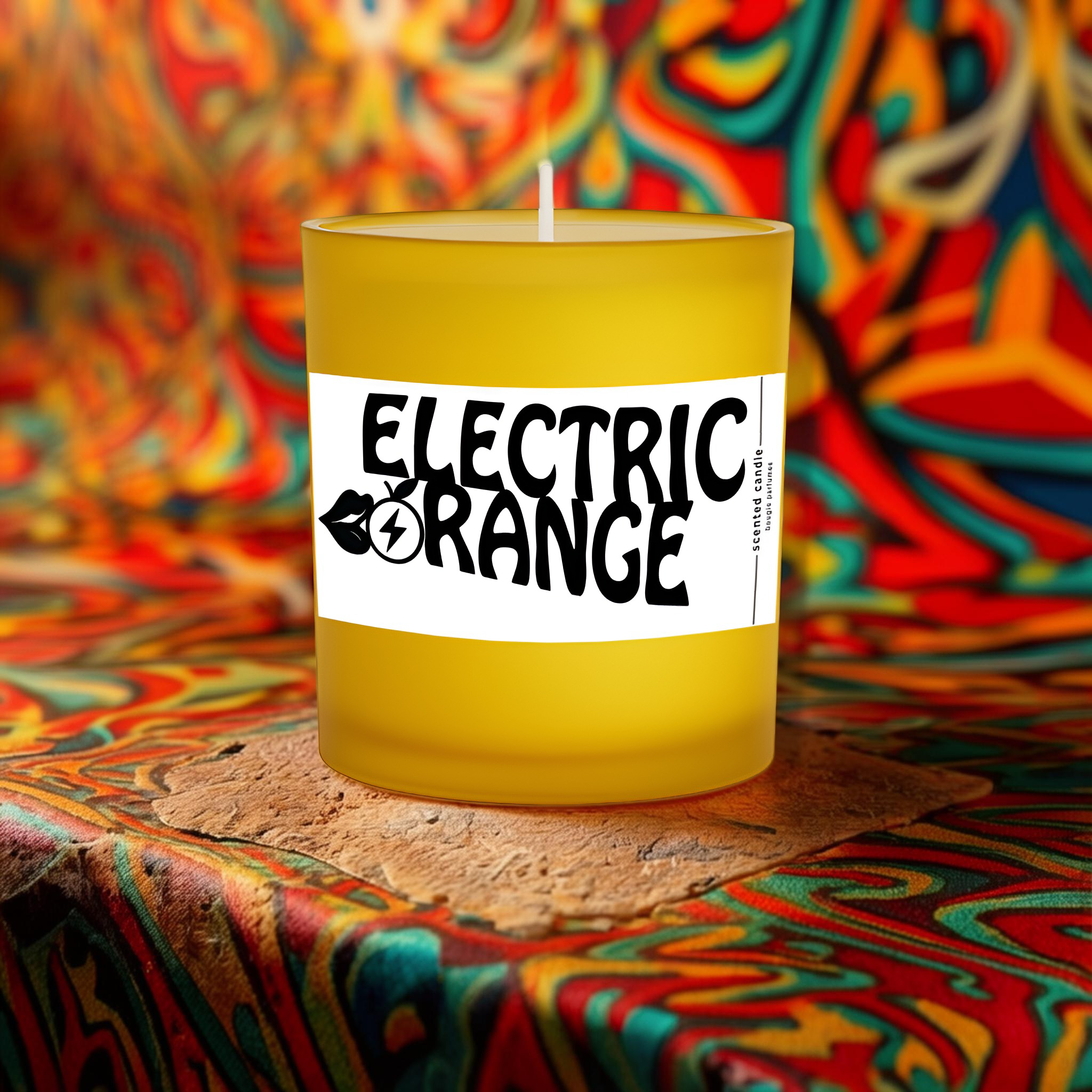 Electric Orange Scented Candle