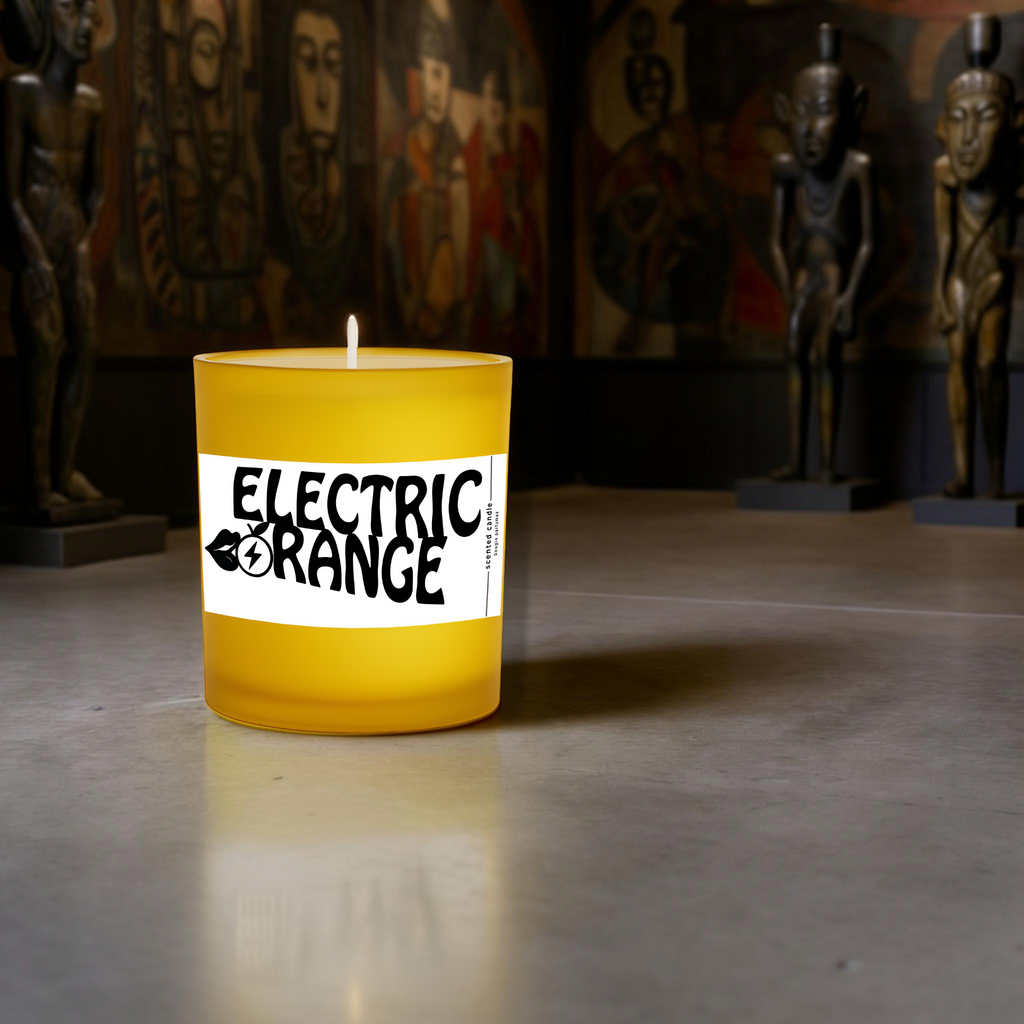 Electric Orange Scented Candle