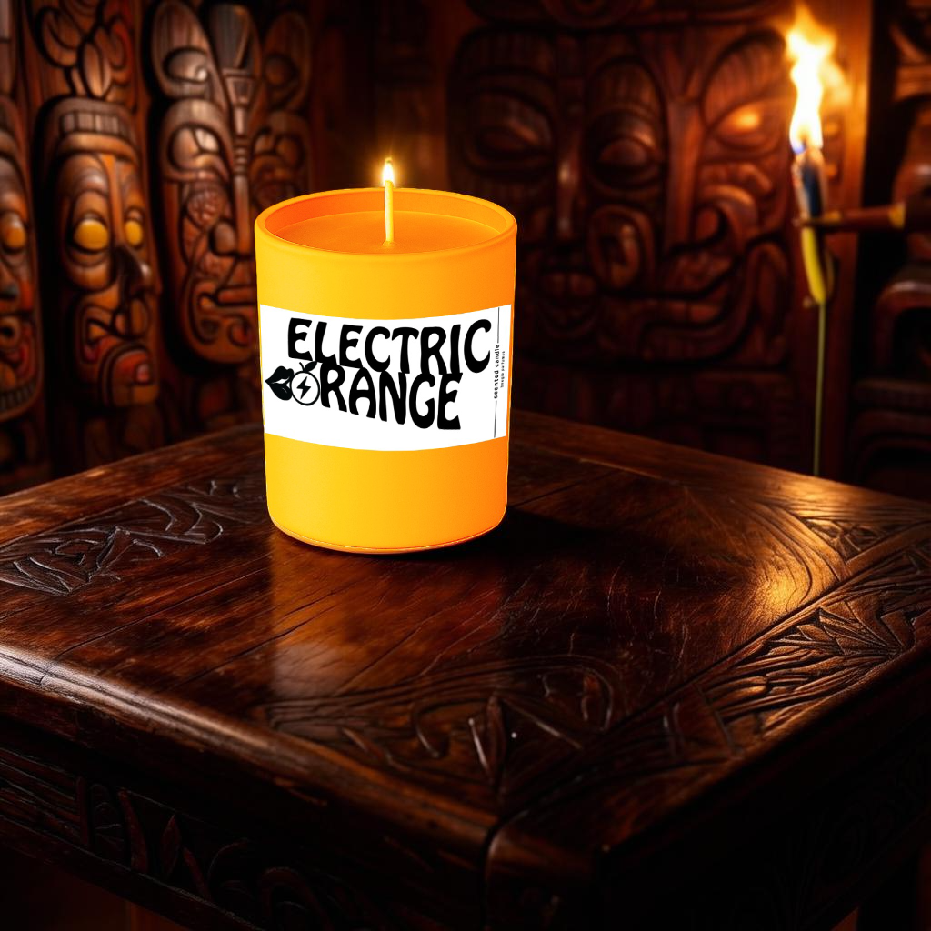 Electric Orange Scented Candle