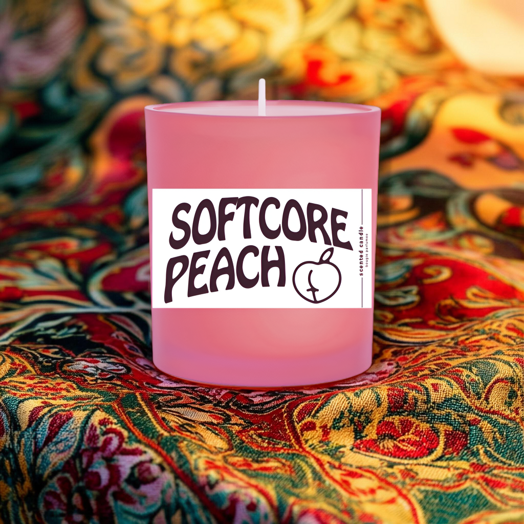 Softcore Peach Scented Candle